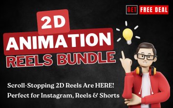 Free 2D Animation Reels Bundle for Social Media Creators