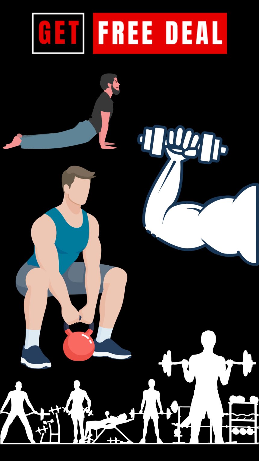 Fitness Image Workout for men's
